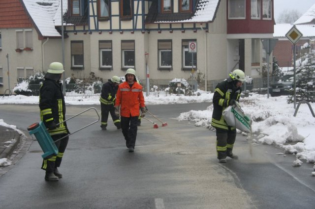 Ölspur Einsatz vom 29.03.2013